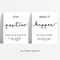 4 Pack, 8"x10" Inspirational Wall Art Office Decor, Motivational UNFRAMED Prints for Bedroom | Living Room | Classroom, Black and White Daily Positive Affirmations Poster for Women Men Kids,